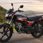 Honda Shine 100 DX side profile commuter bike