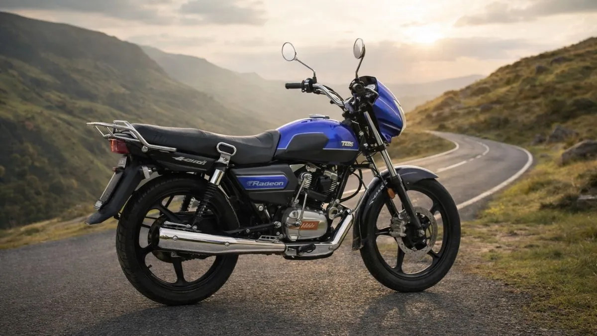 ₹80,000 में TVS Radeon 110 की 110cc बाइक ने सबको चौंकाया! इतने फीचर्स इस बजट में पहले कभी नहीं मिले